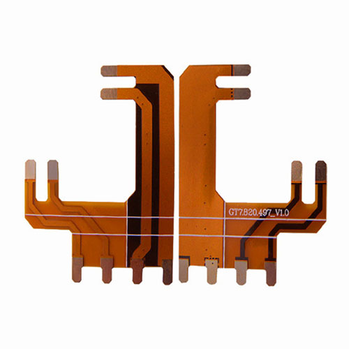 Pi Նյութ 0.12 մմ 2 շերտ ճկուն PCB